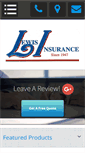 Mobile Screenshot of lewis-insurance.com